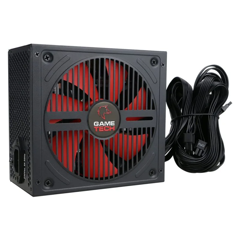 Gametech 550W 80 Plus Red Bronze POWER SUPPLY