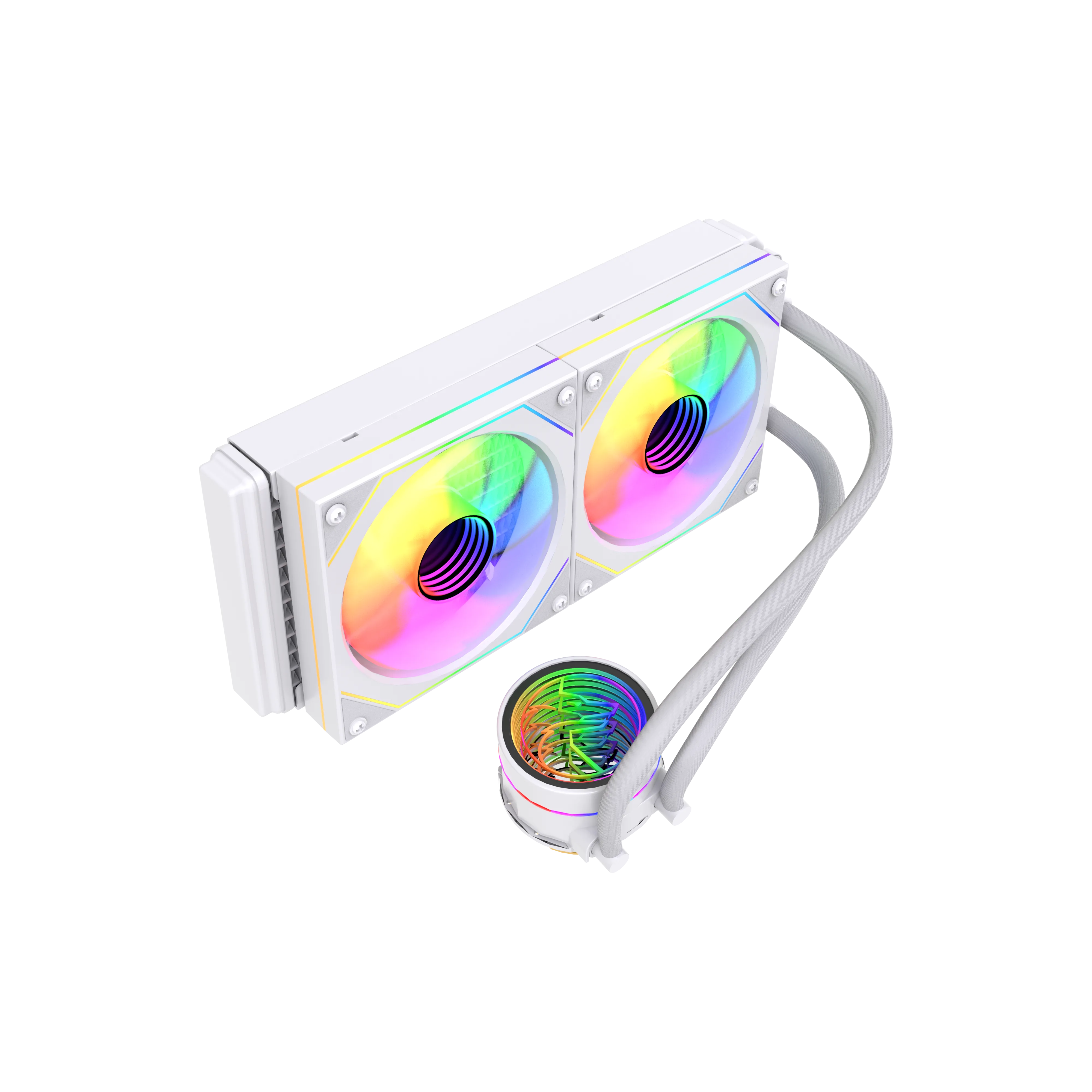 Gametech AHD240W Hydra240mm Beyaz Argb Sıvı Soğutma Sistemi